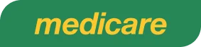 Gold line icon of a location pin containing a medical cross symbol representing a clinic address or podiatry practice
